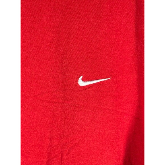 Vintage‎ Nike Red Side Swoosh Shirt Medium M - Picture 4 of 8